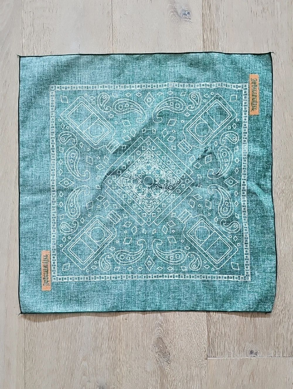NWOT Jägermeister Green Bandana Scarf
